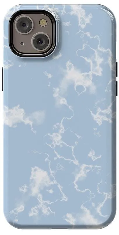 Light Blue Skies | Marble Clouds Case