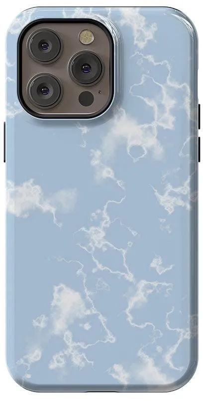 Light Blue Skies | Marble Clouds Case