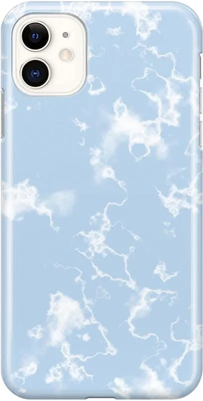 Light Blue Skies | Marble Clouds Case