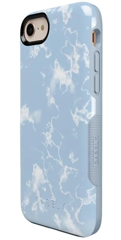 Light Blue Skies | Marble Clouds Case