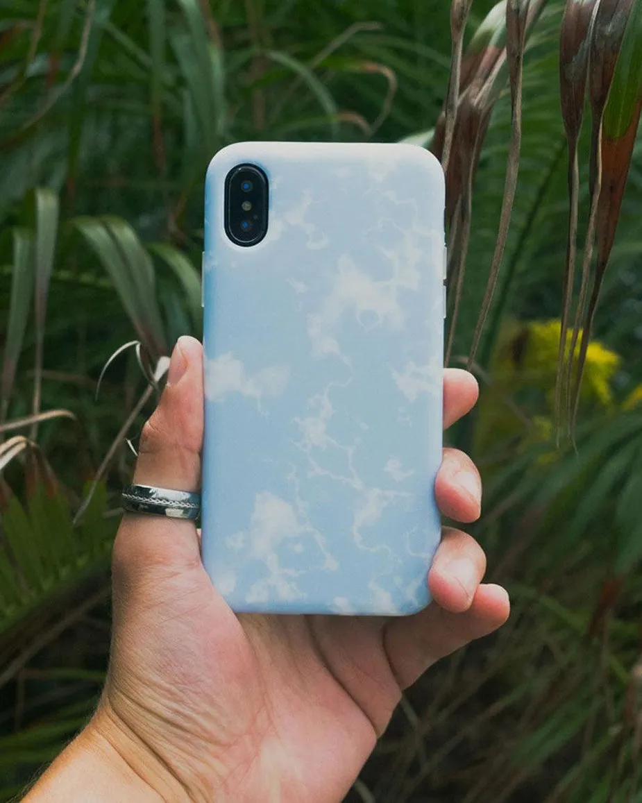 Light Blue Skies | Marble Clouds Case