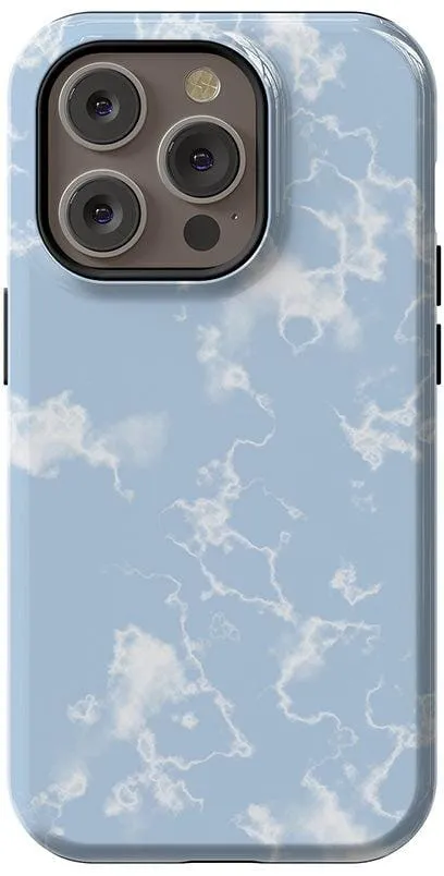 Light Blue Skies | Marble Clouds Case