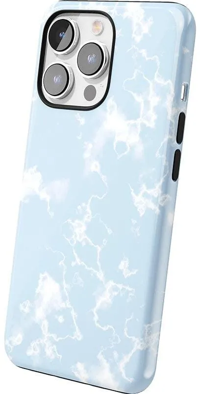 Light Blue Skies | Marble Clouds Case