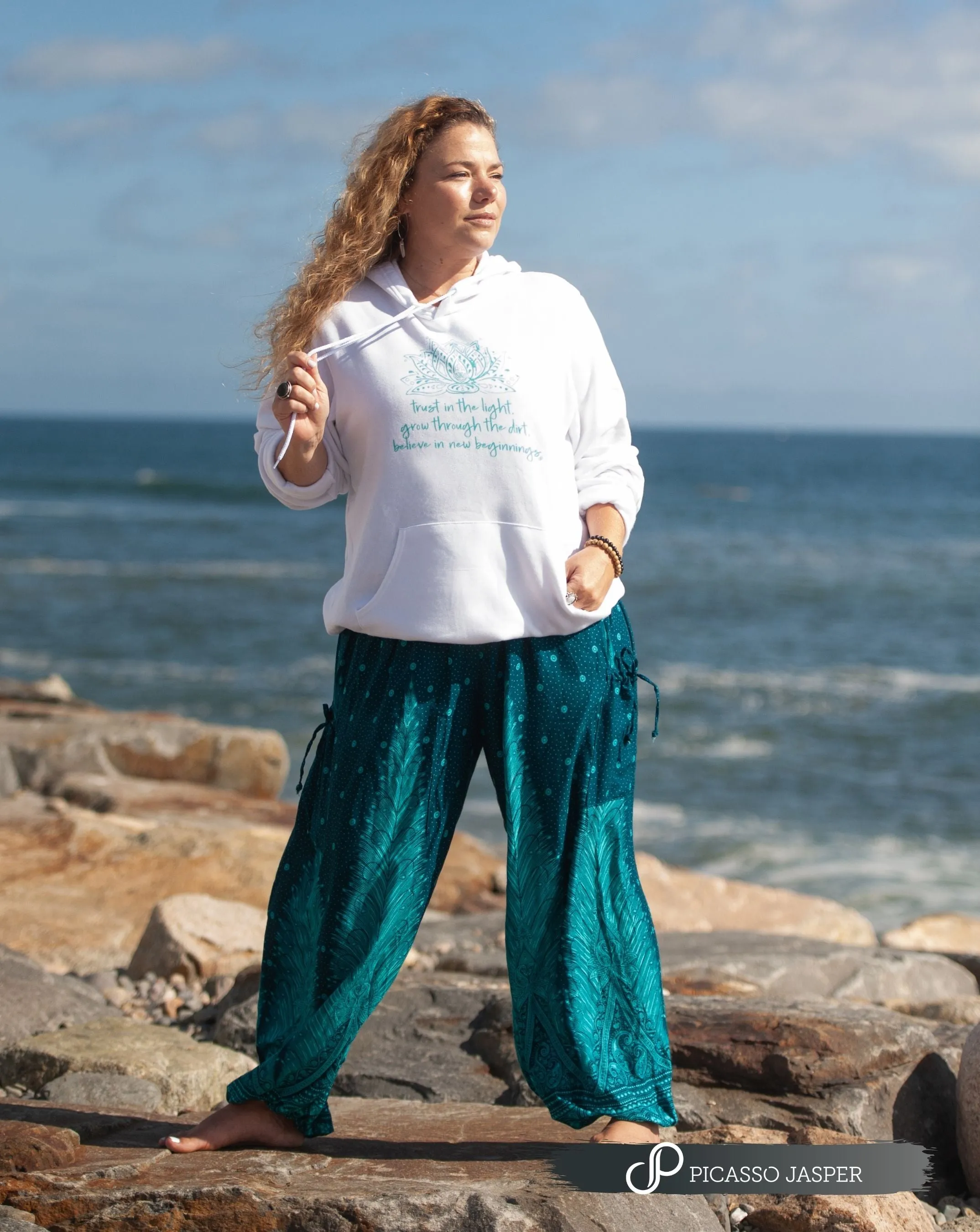 Lotus Lesson   Feather Magic Pants   Crystal, Sweatshirt Bundle!