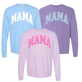 'Mama' PUFF Long Sleeve T-Shirt