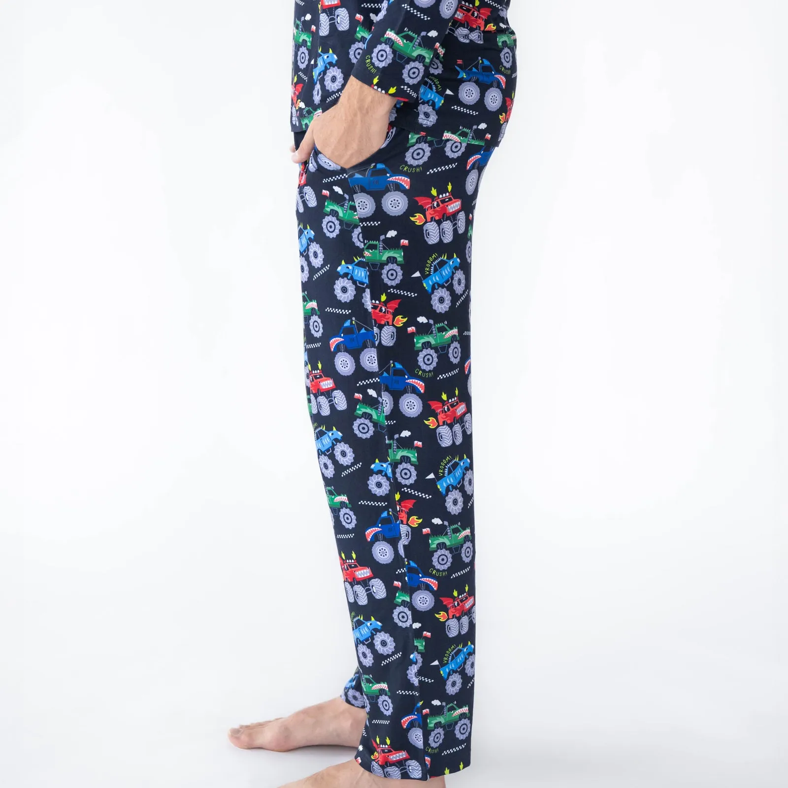 Monster Truck Madness Men's Pajama Pants