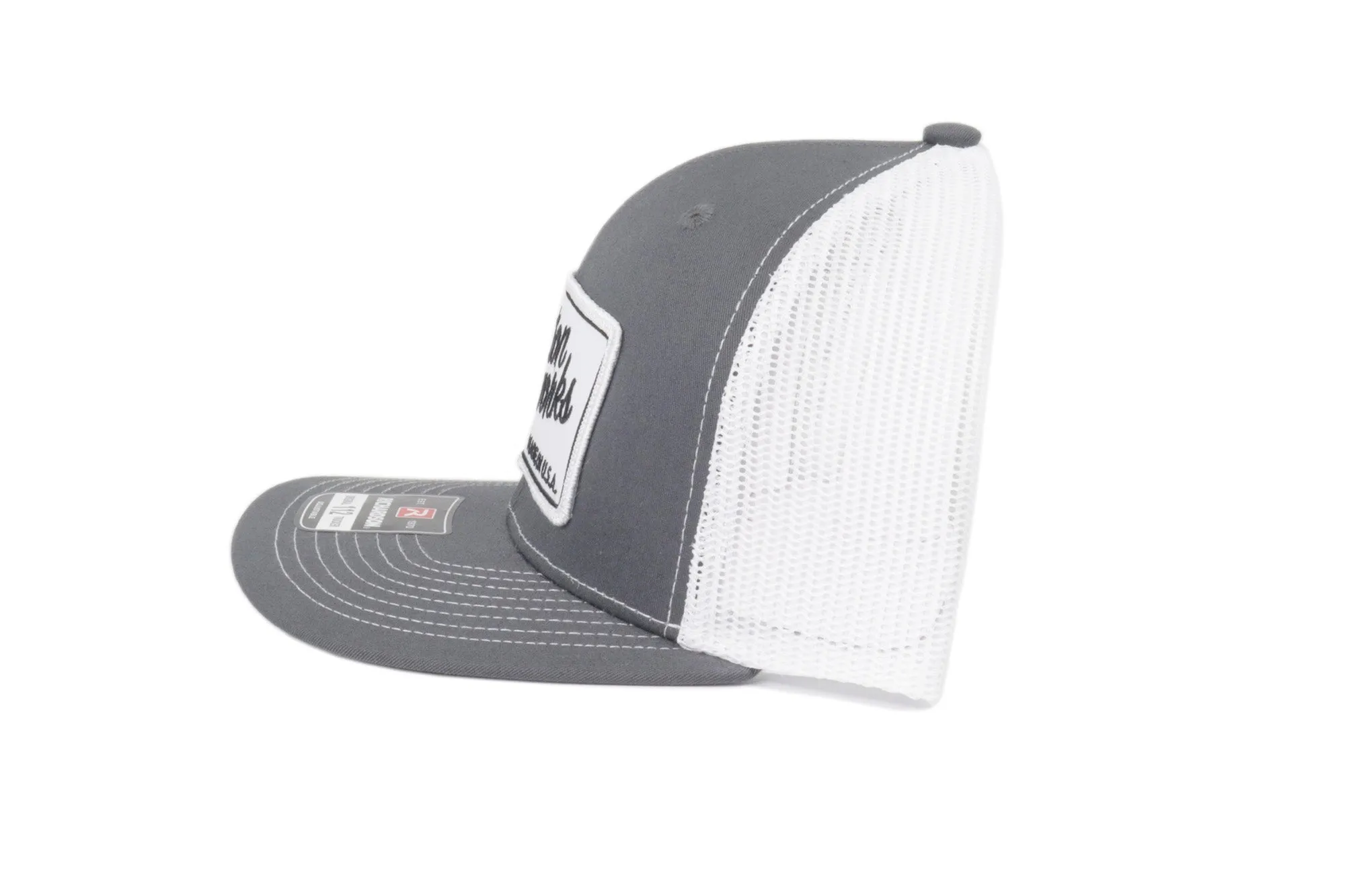 Motion Heritage Hat Dark Gray/White Snapback