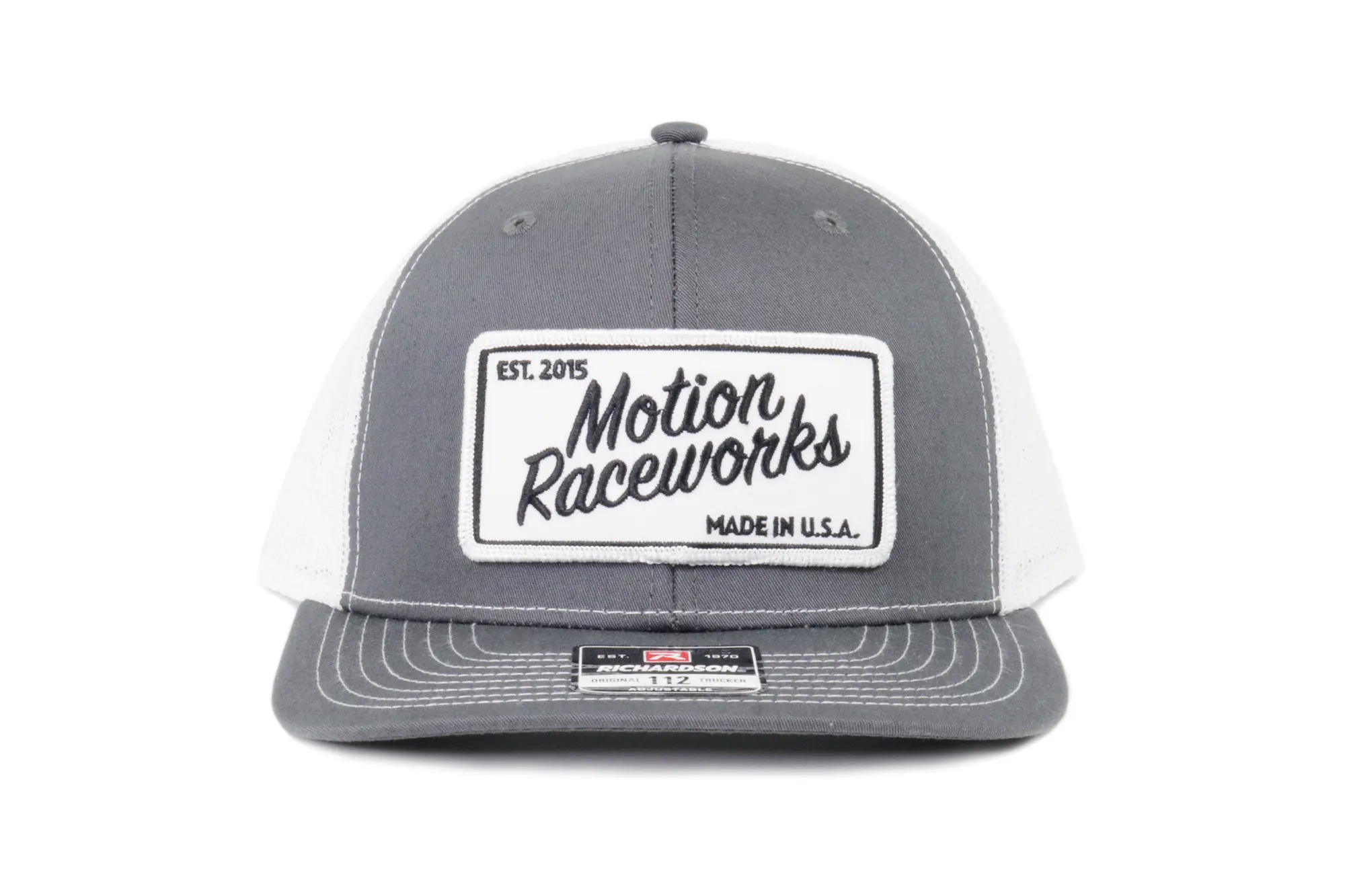 Motion Heritage Hat Dark Gray/White Snapback