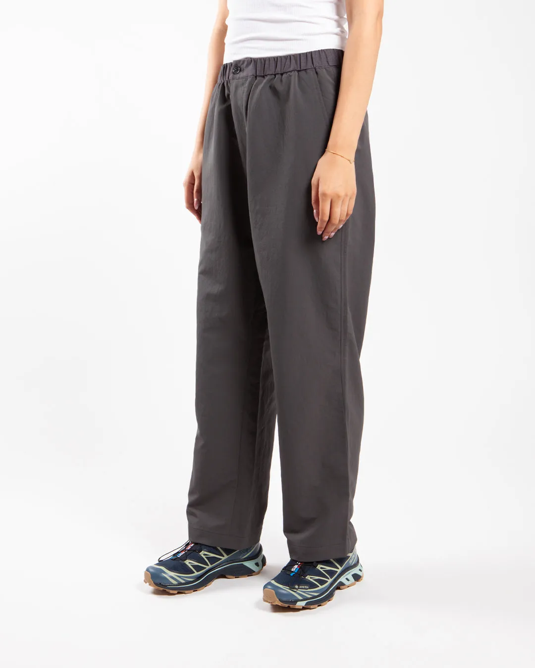 nanamica Alphadry Wide Easy Pants Gray