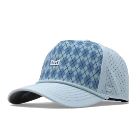 Odyssey Links Hydro Hat- Blue Argyle- Melin