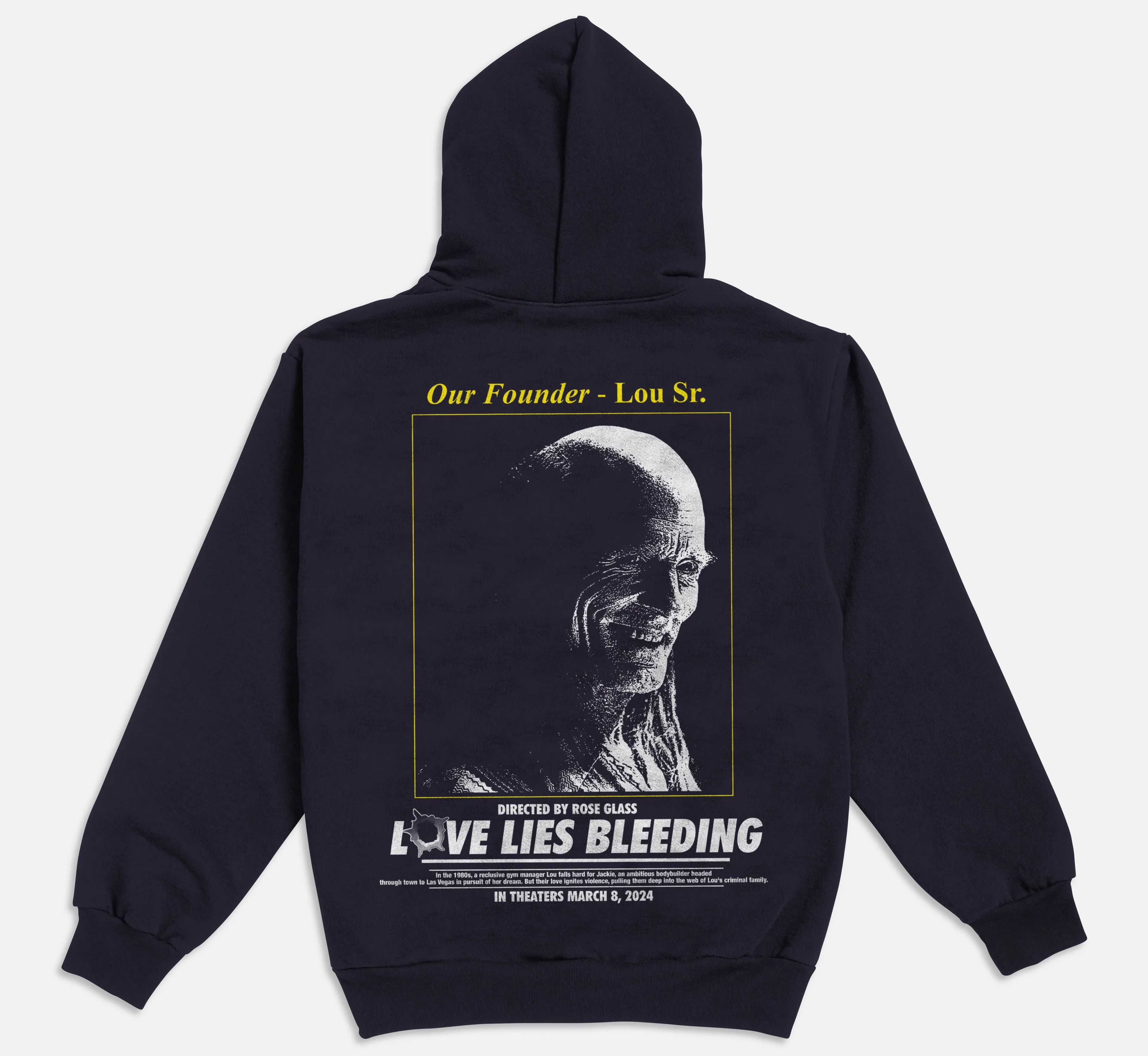 Online Ceramics x Love Lies Bleeding Train At Your Own Risk Hoodie