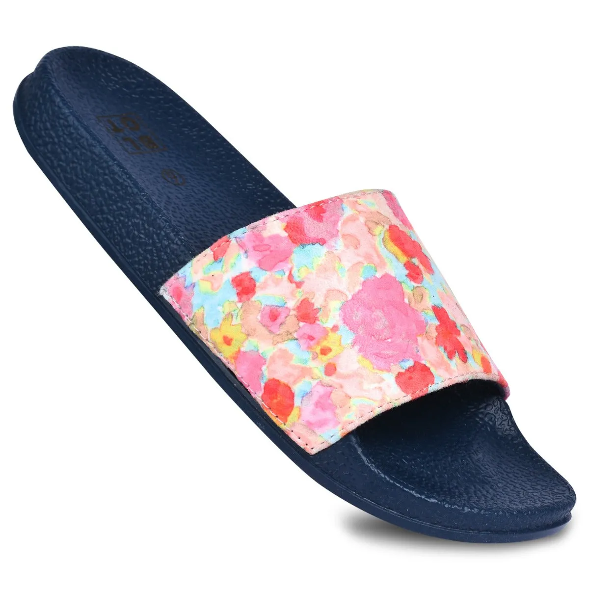 Paragon  K10906L Women Casual Slides | Stylish Sliders for Everyday Use for Ladies | Trendy & Comfortable Slippers with Cushioned Soles