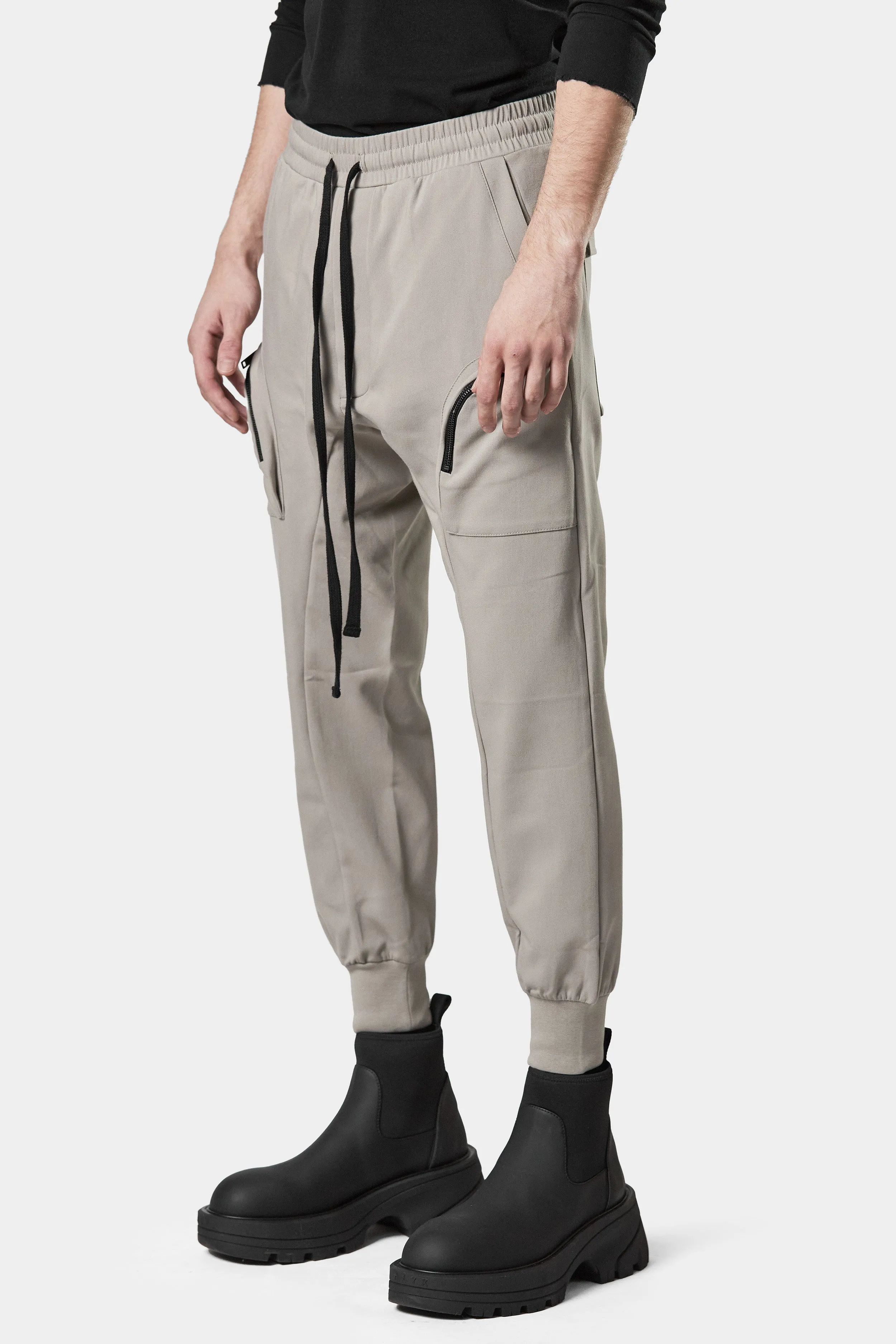 Pocket detail pants, Beige