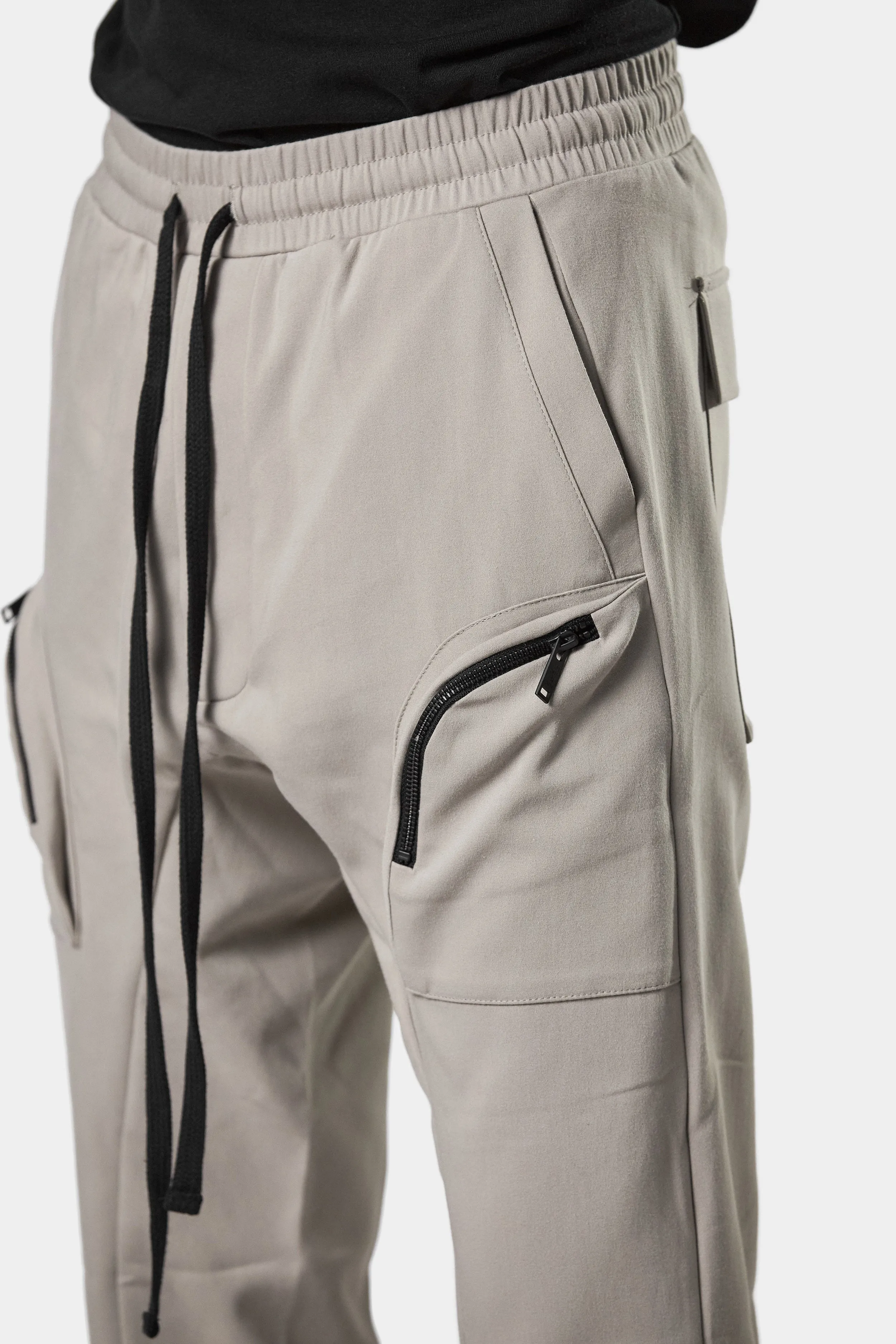 Pocket detail pants, Beige