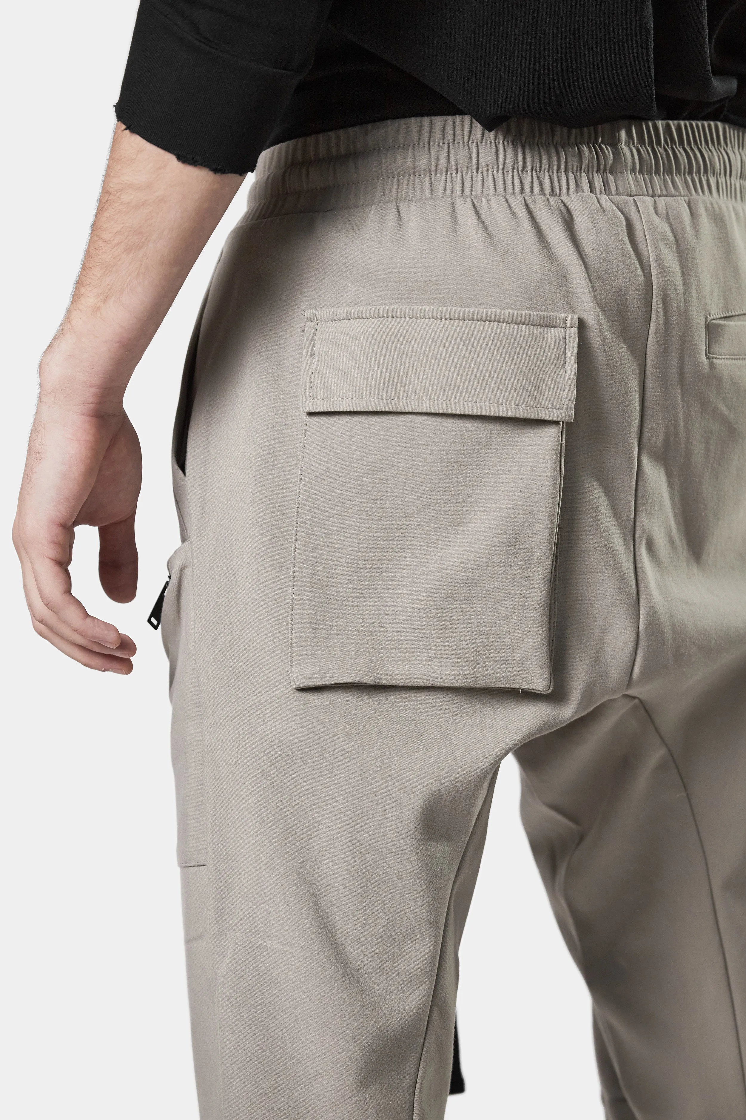 Pocket detail pants, Beige