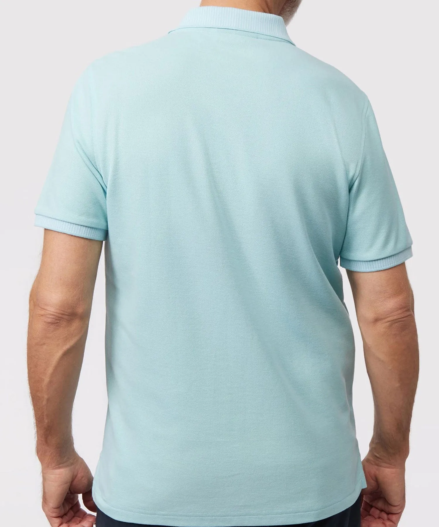 Psycho Bunny Damon Pique Polo - Seafoam