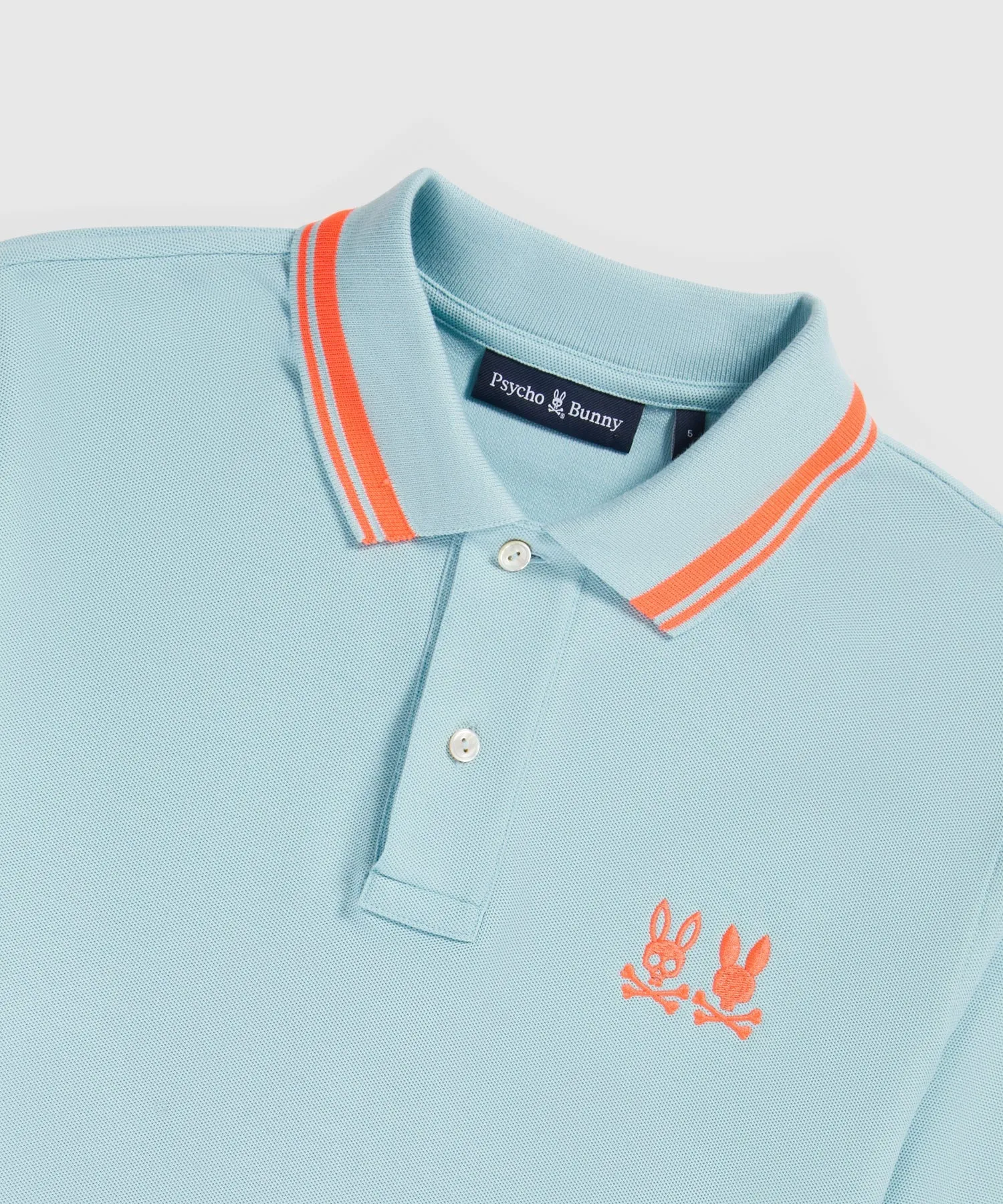 Psycho Bunny Kingwood Pique Polo - Seafoam