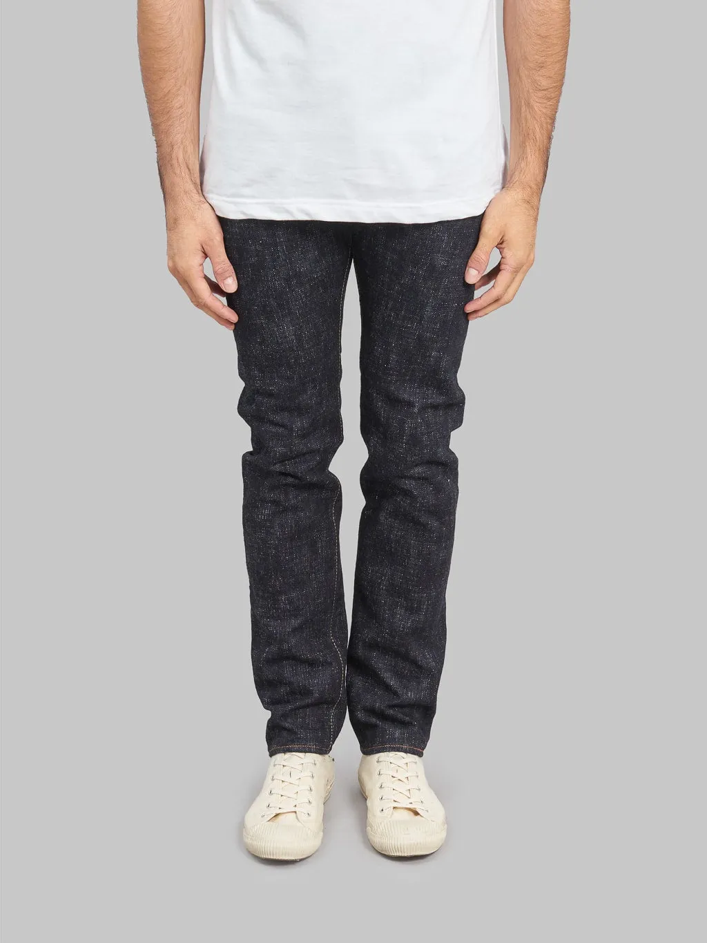 Pure Blue Japan WSB-019 "Double Slub" 16oz Relaxed Tapered Jeans