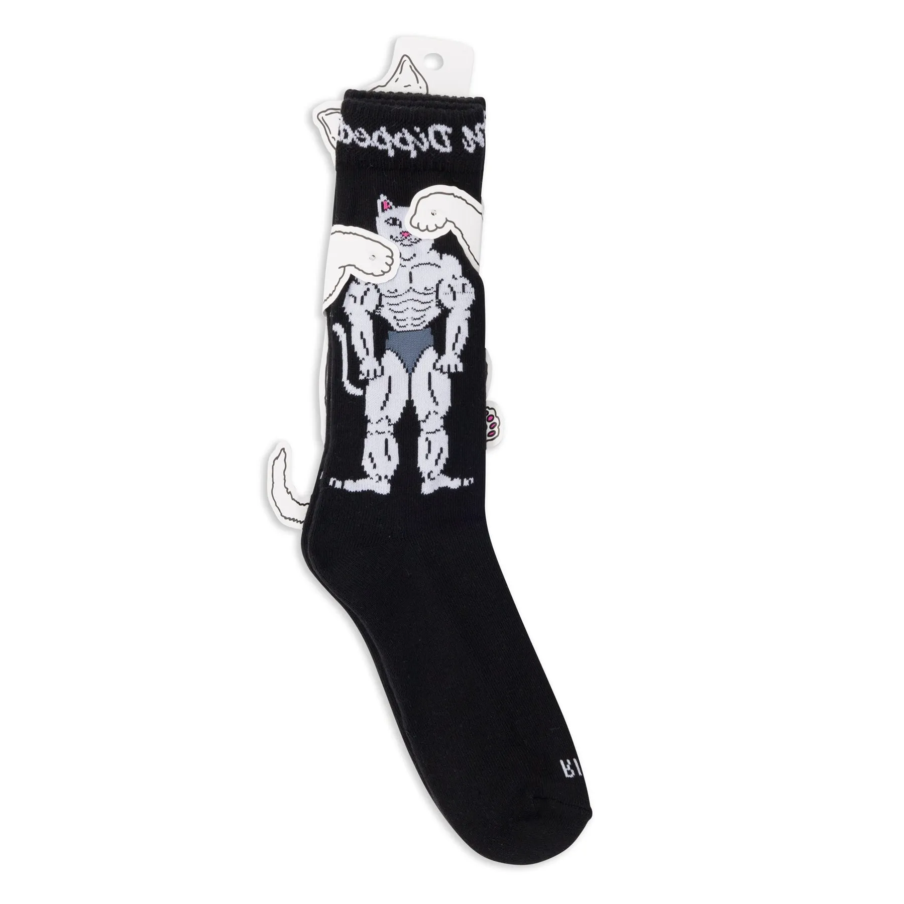 Ripped N Dipped Socks (Black)