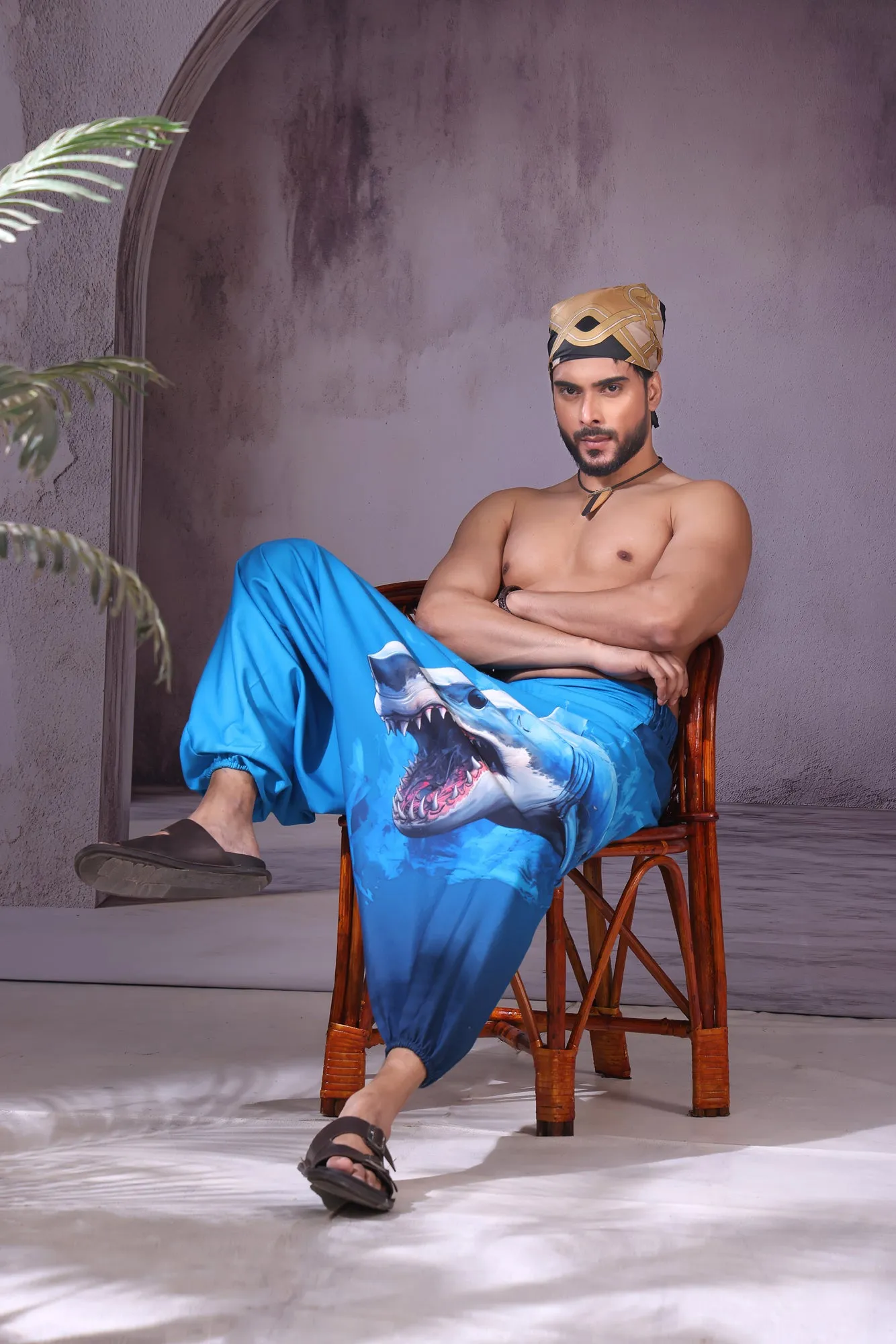 Shark Unisex Harem Pant