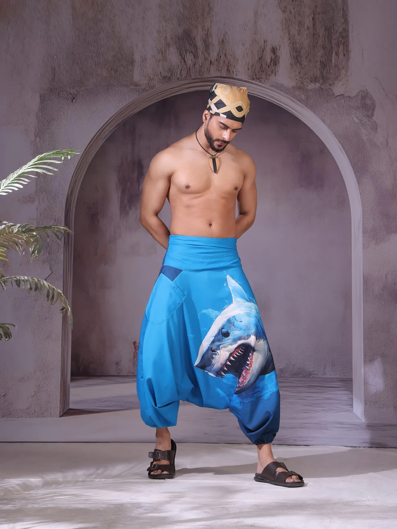 Shark Unisex Harem Pant