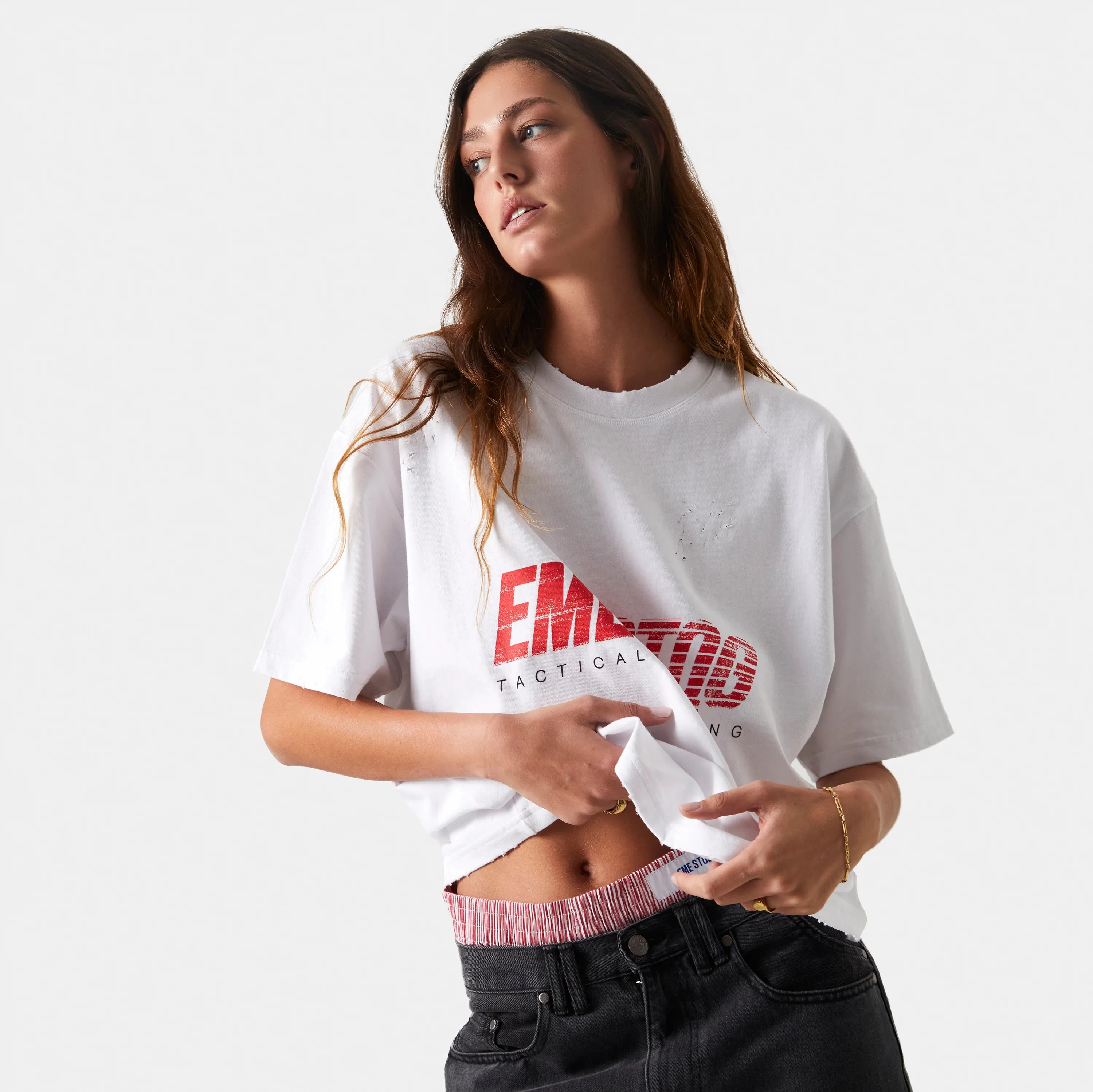 Shove Pearl Oversized Tee