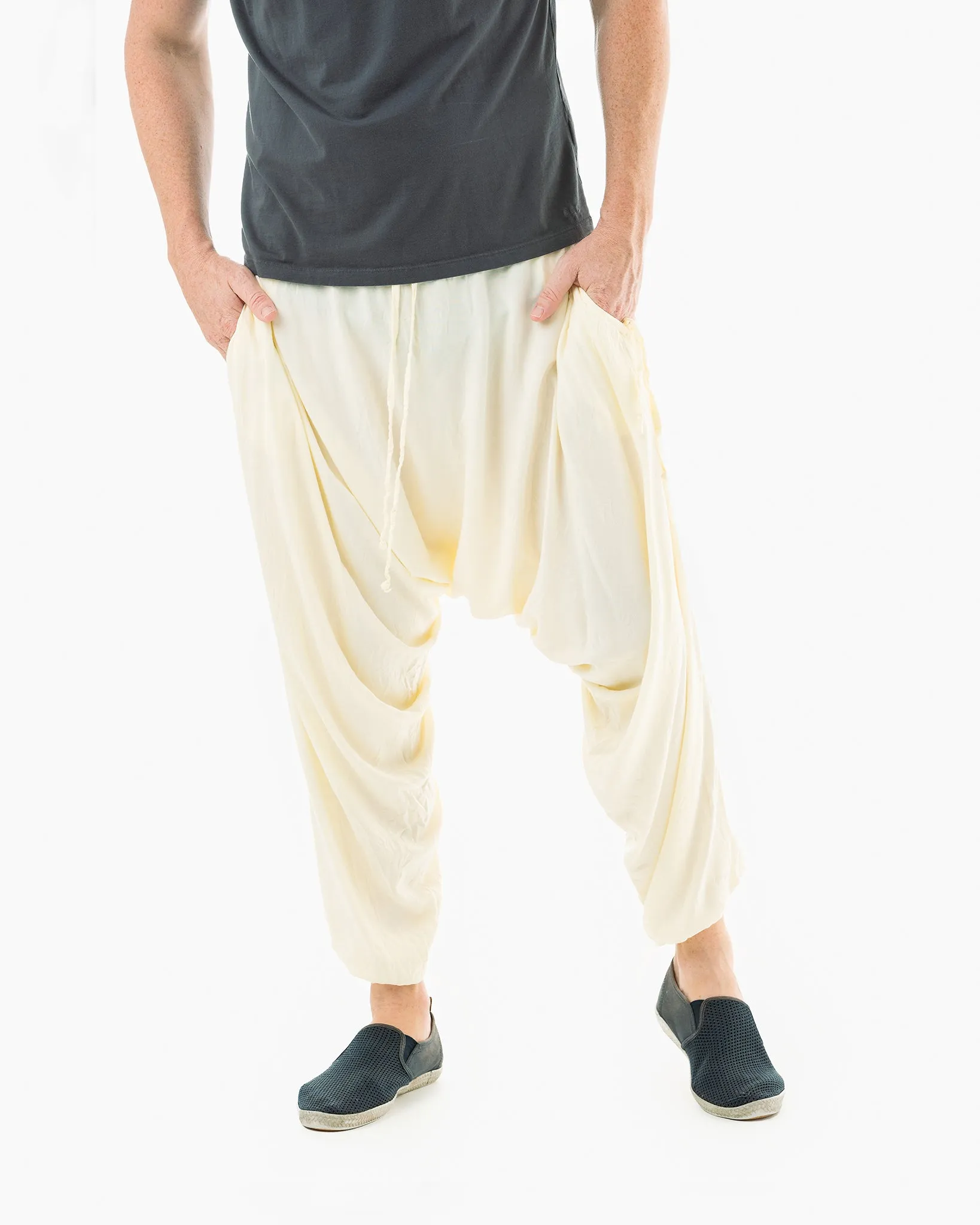 Solid Savannah Harem Pants