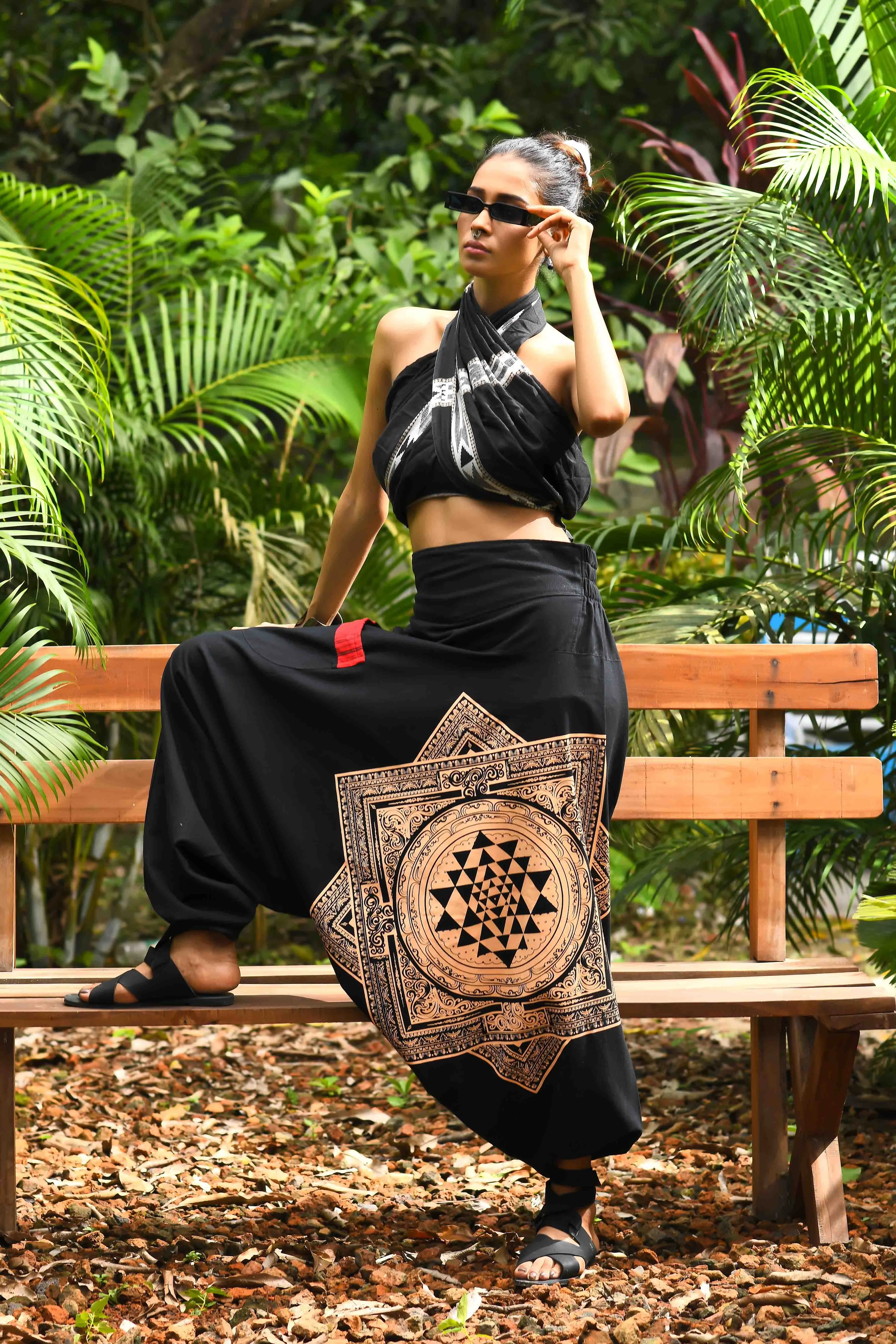 Sri Chakra Unisex Harem Pant