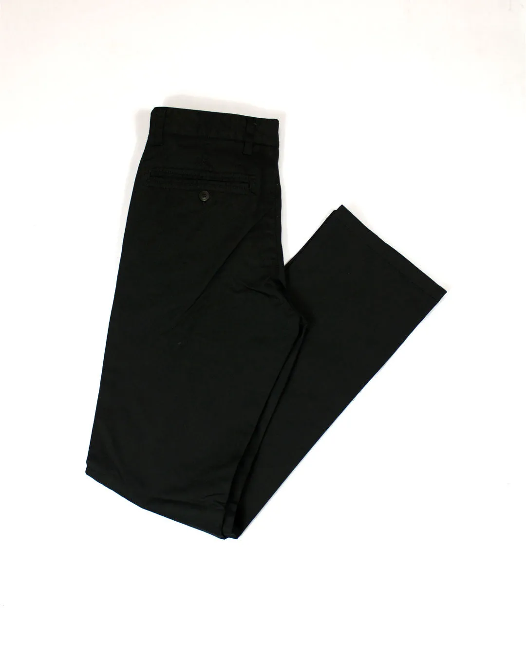 Stephan Black Stretch Chinos