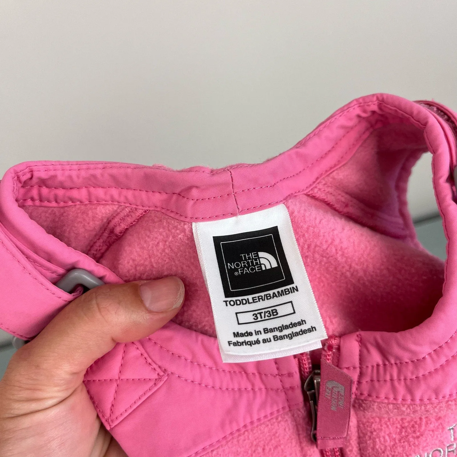 The North Face Girls Hyvent Insulated Pink Snow Bibs 4T