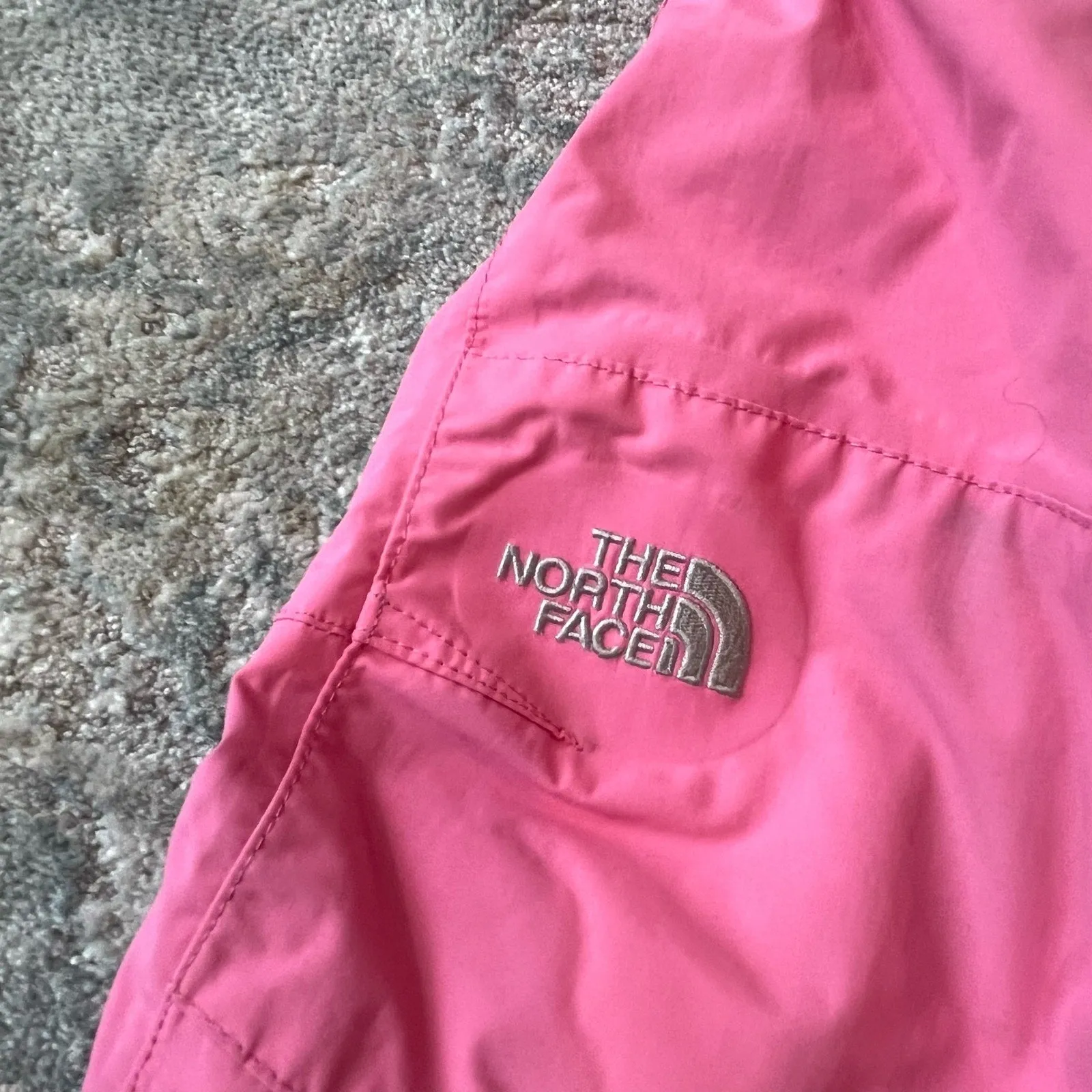 The North Face Girls Hyvent Insulated Pink Snow Bibs 4T