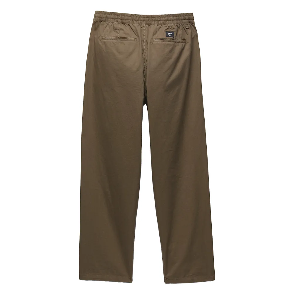 Vans Range Baggy Tapered Elastic Waist Pants (Brown)