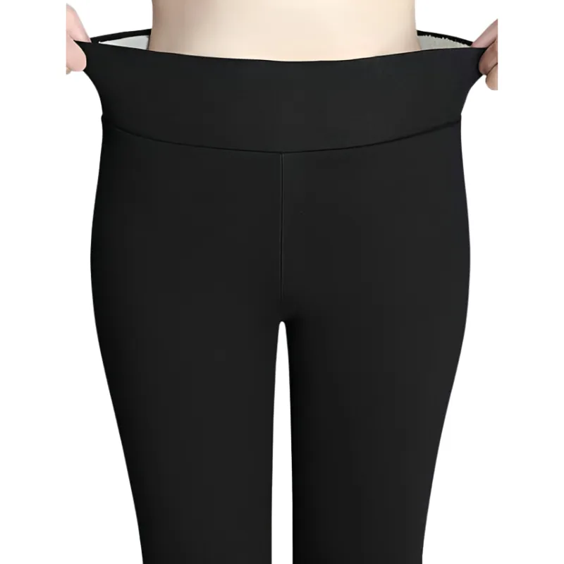 Women's Athletic Fleece Lined Elastic Pants