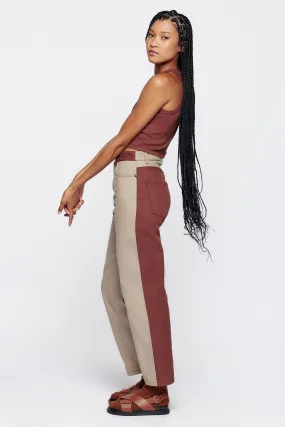 Women's Indus 2-Tone Pant in Dune/Umber